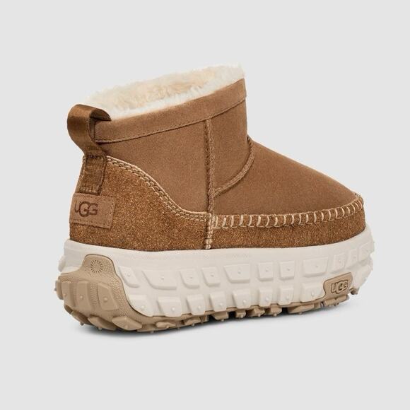UGG Venture Daze Ultra Mini Chestnut UGGplush Unisex Boots - Picture 2 of 11